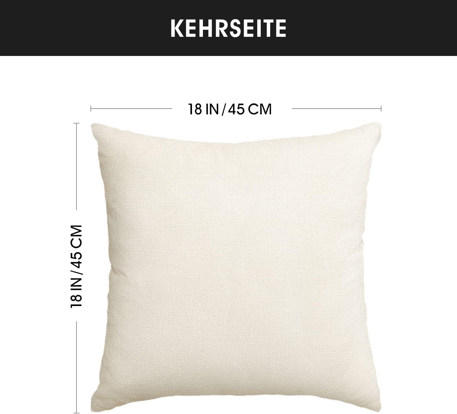 Artoid Mode Pino Alberi Renna Copricuscini di Natale Set di 4