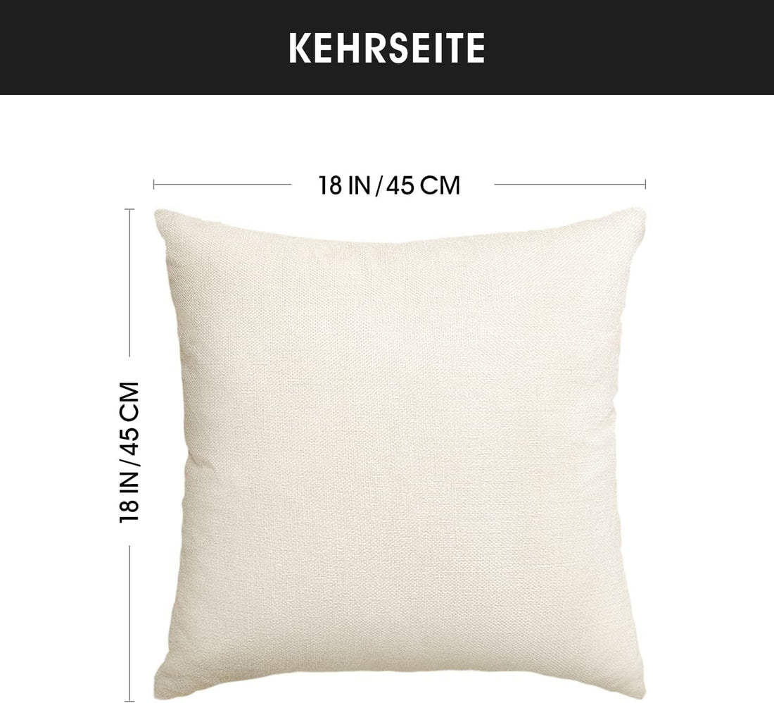 Artoid Mode Pino Alberi Renna Copricuscini di Natale Set di 4