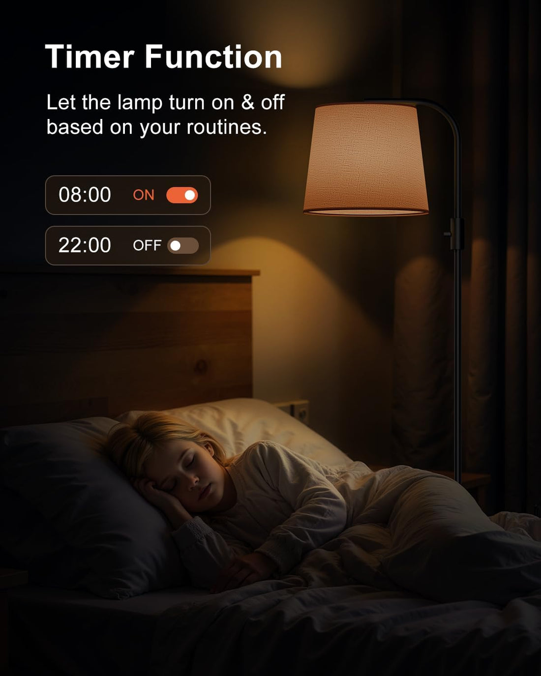 Lampada da terra intelligente RGB Alexa 10W 1200LM